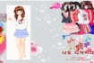 Thumbnail of Valentine Flower Dress Up